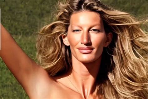 gisele bundchen naked|GISELE BUNDCHEN Nude